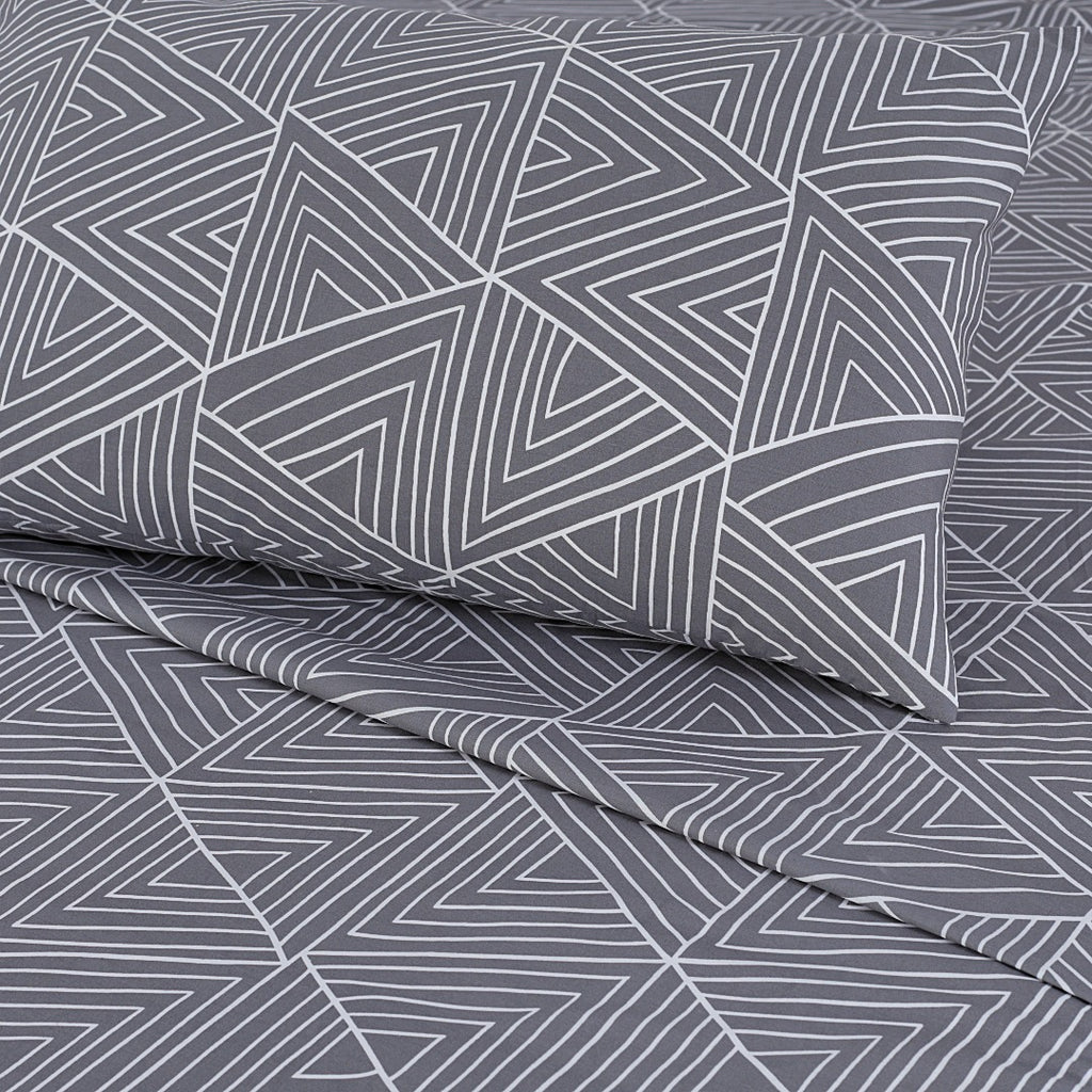 Graphic Bed Sheet Set King