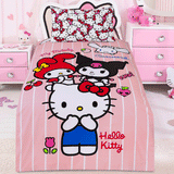 Hello Kitty - Cartoon Bed Sheet