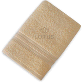 Cream V Stripe -  Bath Towel