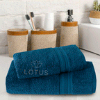 Zinc V Stripe - 2-Pcs Towel Set