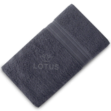 Gray V Stripe -  Bath Towel