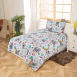 Koala White - Cartoon Bed Sheet