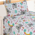 Koala White - Cartoon Bed Sheet