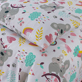 Koala White - Cartoon Bed Sheet