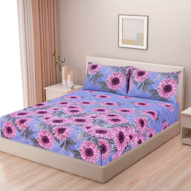 Sunshine Petals  - Fitted Sheet Set Single Hover Image