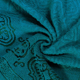 Lake Green Damask - Jacquard Hand Towel