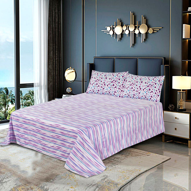 Micro Fiber Bed Sheet Lining Paint Single-30275 Hover Image