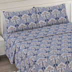 Floral Elegance  Bed Sheet Set King