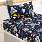 Koala Nightfall - Cartoon Fitted sheet