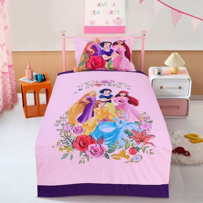 Princes - Cartoon Bed Sheet Hover Image