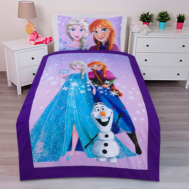 Frozen - Cartoon Bed Sheet Hover Image