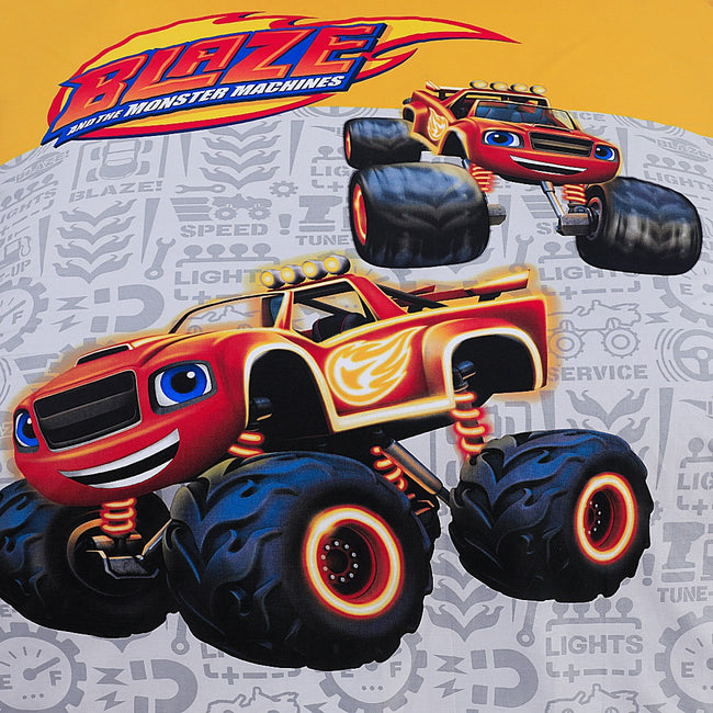 Blaze - Cartoon Bed Sheet Main Image