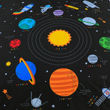 Galaxy Space - Cartoon Bed Sheet