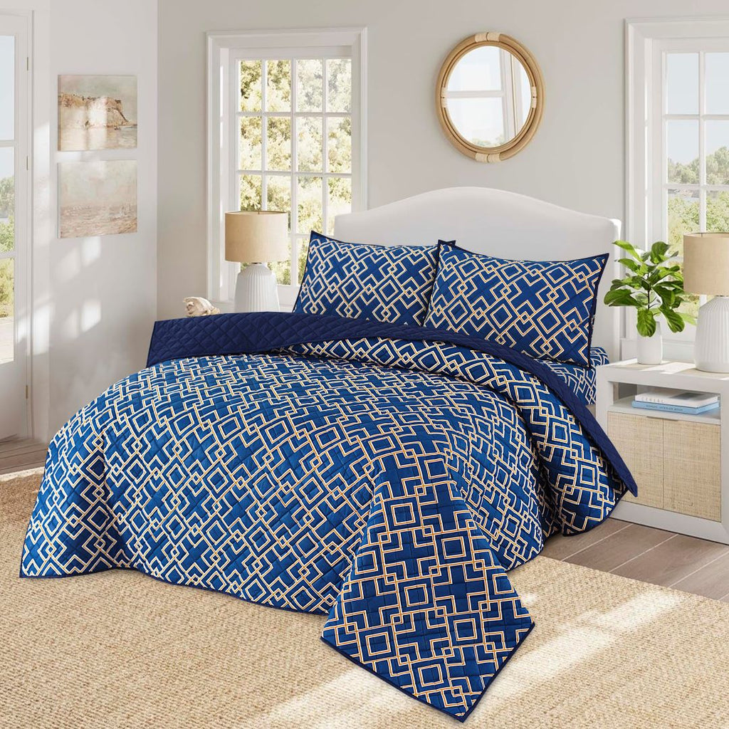 Vector seamless - Summer Comforter Set 3 Pcs