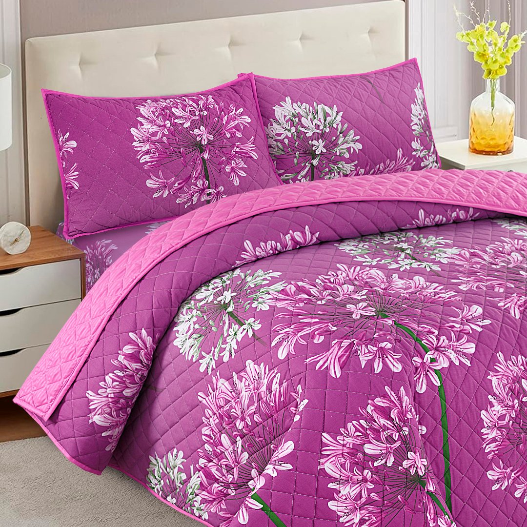 Blossom Breeze - Bed Spread Set 3 Pcs