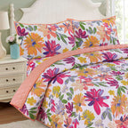 Floriography Spring  - Summer Comforter Set 6 Pcs