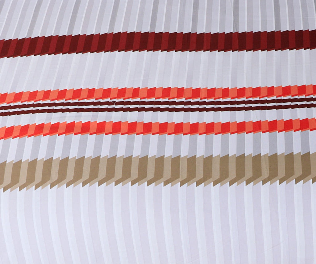 Cotton Sateen Bed Sheet Pixels Single-30118