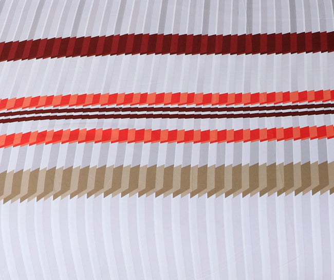 Cotton Sateen Bed Sheet Pixels Single-30118 Main Image