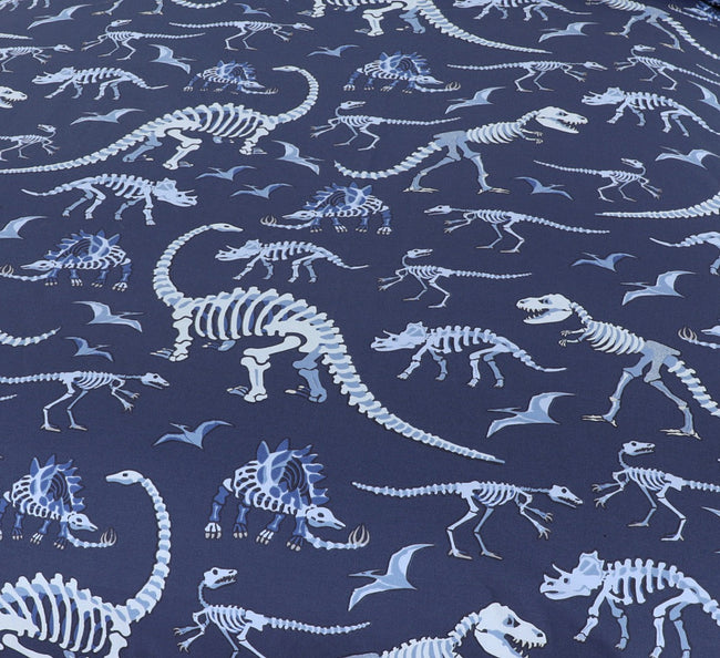 Glow in Dark Bed Sheet Dinosaur Single-30126 Main Image