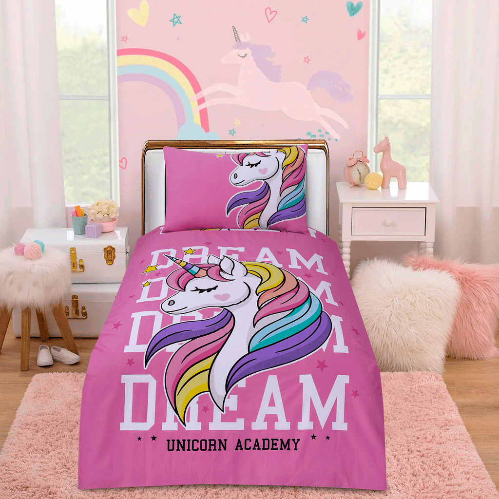 Dream - Cartoon Bed Sheet glow in dark
