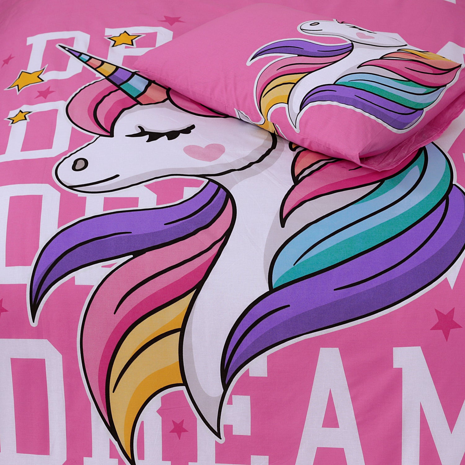 Dream - Cartoon Bed Sheet glow in dark