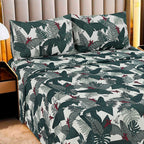 Forest Green Leave - Bed Sheet Set