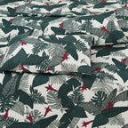 Forest Green Leave - Bed Sheet Set