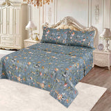 Floral Tranquility - Bed Sheet Set Single