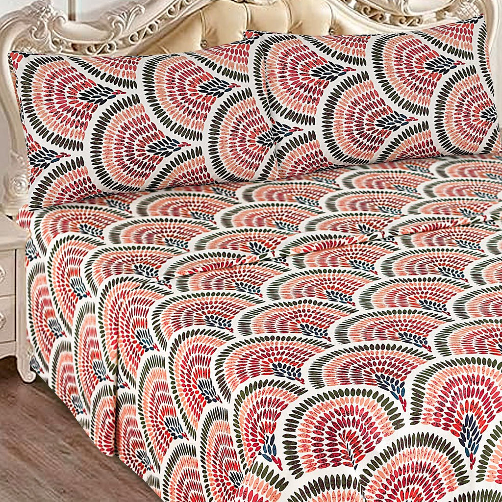 Verdant Elegance - Bed Sheet Set Single