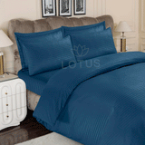 Zinc Stripe Sateen - Duvet Cover Set 3 Pcs