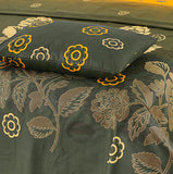 Golden Bloom - Bed Sheet Set