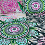 Mandala - Panel Bed Sheet Set Queen