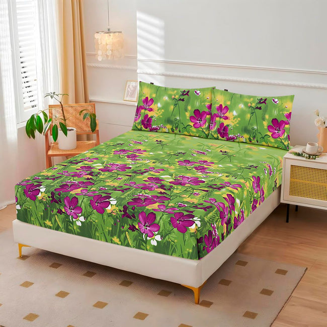 Garden Glow - Fitted Sheet Set Single Hover Image
