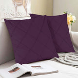 Diagonal Pleated Cushion Cover  (Pack of 2) RFS