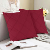 Diagonal Pleated Cushion Cover  (Pack of 2) RFS