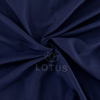 Navy Zigzag Pleated - Duvet Cover Set  8 Pcs