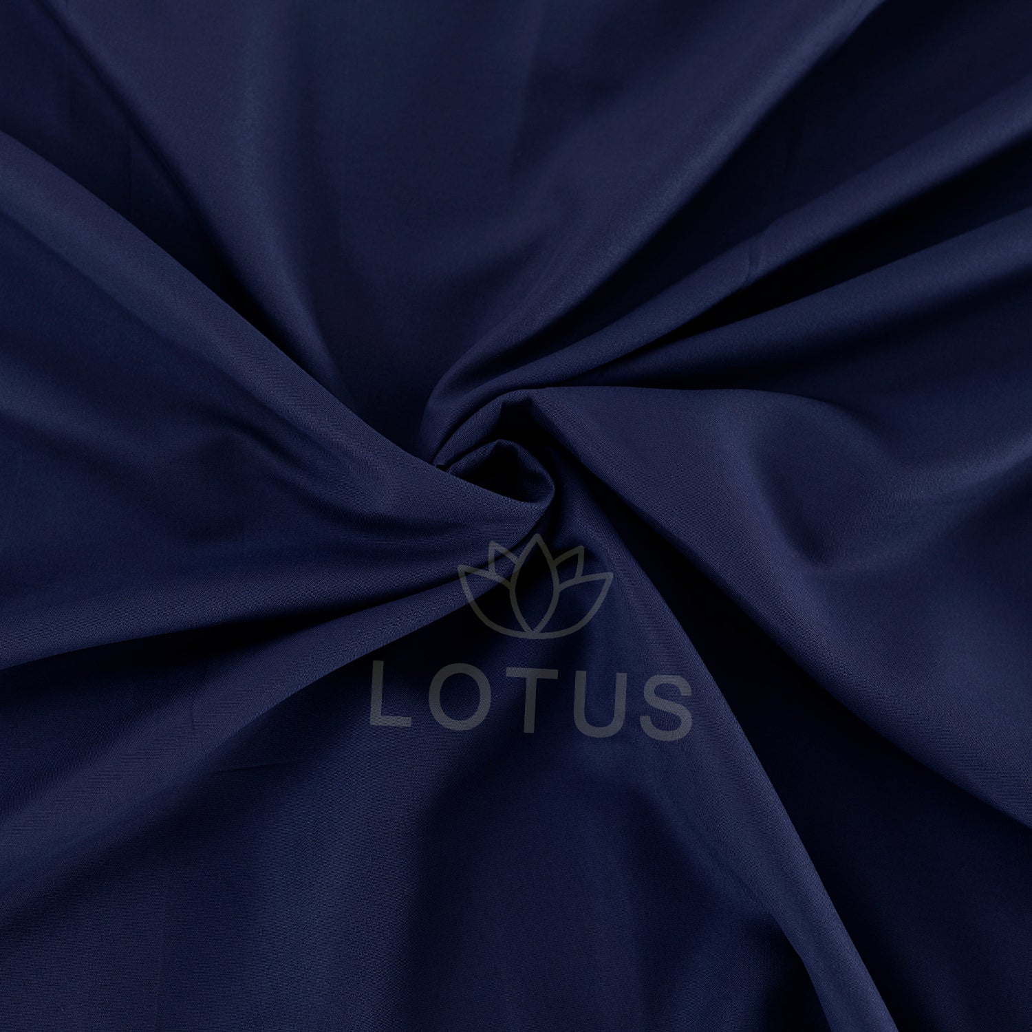 Navy Zigzag Pleated - Duvet Cover Set  8 Pcs