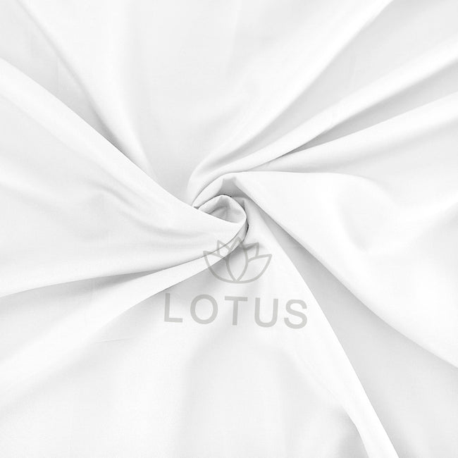 White - Fitted Sheet Set Single Main Image