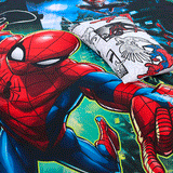 Spiderman 4 - Cartoon Bed Sheet