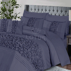 Gray Roly-Poly - Duvet Cover Set  8 Pcs