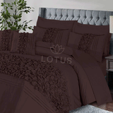 Chocolate Roly-Poly - Duvet Cover Set  8 Pcs