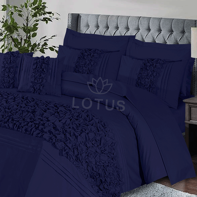 Navy Roly-Poly - Duvet Cover Set  8 Pcs Main Image