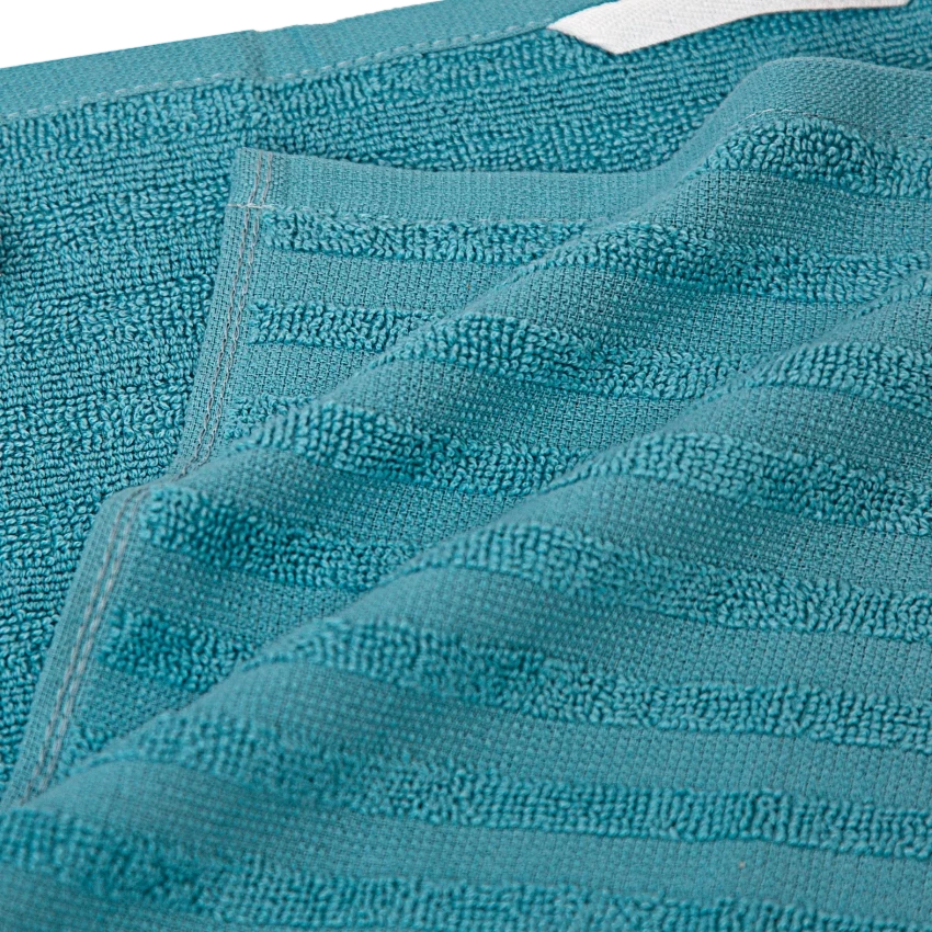Export Quality Flat & Terry Kitchen Towel Aqua