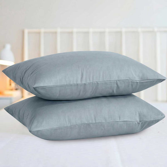 Ultra Soft Pillow Cover – Gray, 2 Pc
