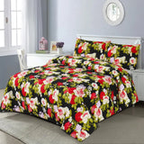 Cotton Jacquard Bed Sheet Rose Charmeuse King-50178 OS