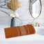 Bath Towel Circle Rust-503