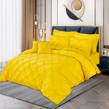 Pin Tuck Duvet Cover 8 Pcs Set Dandelion-40182 RFS