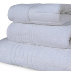 Export Quality White Towels Versatile