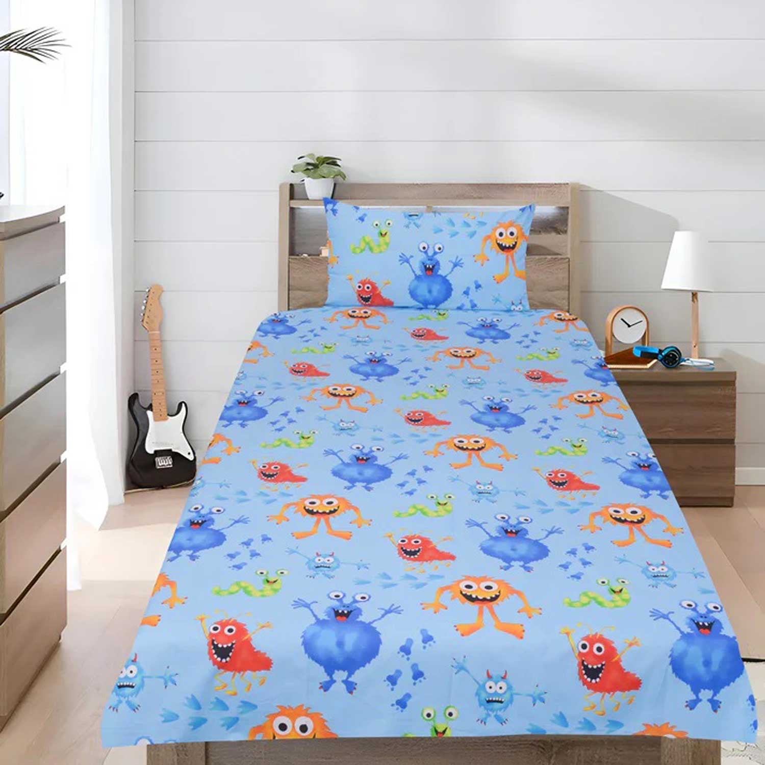Monster Party - Cartoon Fitted sheet