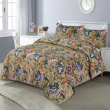 Cotton Jacquard Bed Sheet Printed Floral King-50171 OS